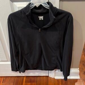 Women’s Columbia fleece top. Size large